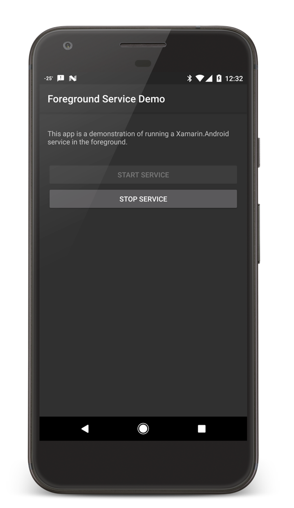 Xamarin Android. Android foreground service. Start service андроид. Xamarin code.