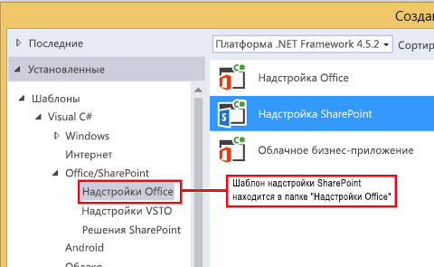 Шаблон Visual Studio 