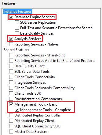 SQL Server требования к функциям.