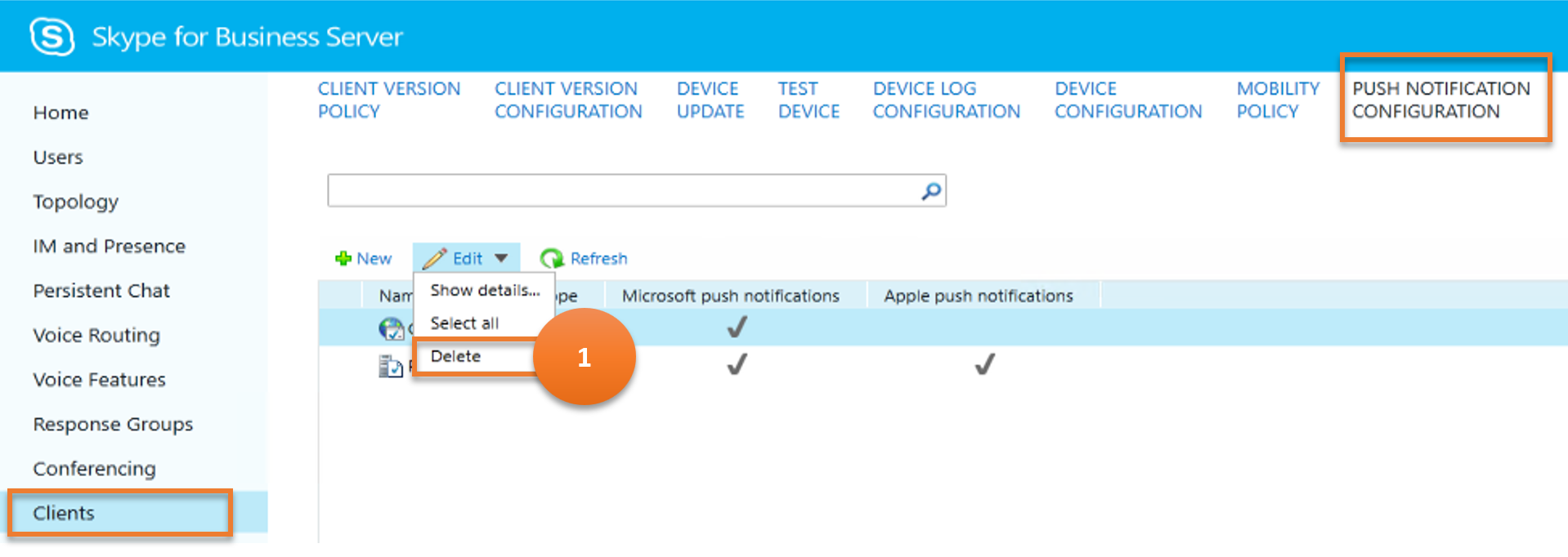 Использование PowerShell для задач в меню клиента - Skype for Business  Server 2019 | Microsoft Learn