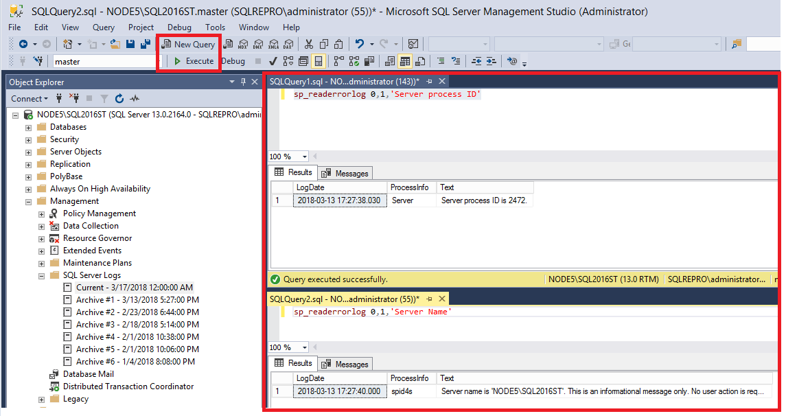 Sql окно запросов