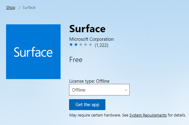 Application surface. Microsoft Store Sound. Microsoft или tecliction. Как сделать Microsoft Store синим.