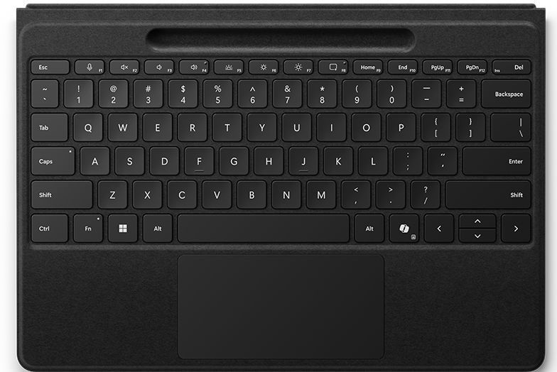 Снимок экрана: Surface Pro Flex Keyboard