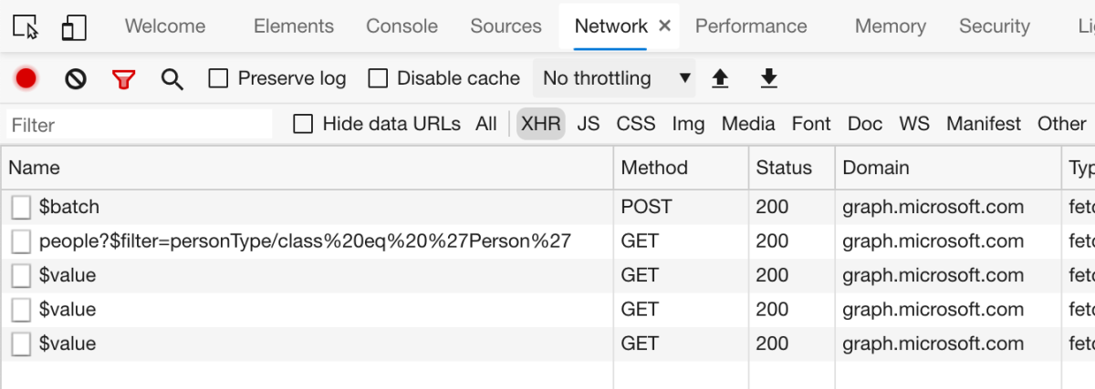 Снимок экрана: вкладка 