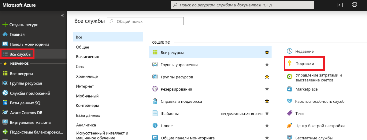 Изображение с подписками