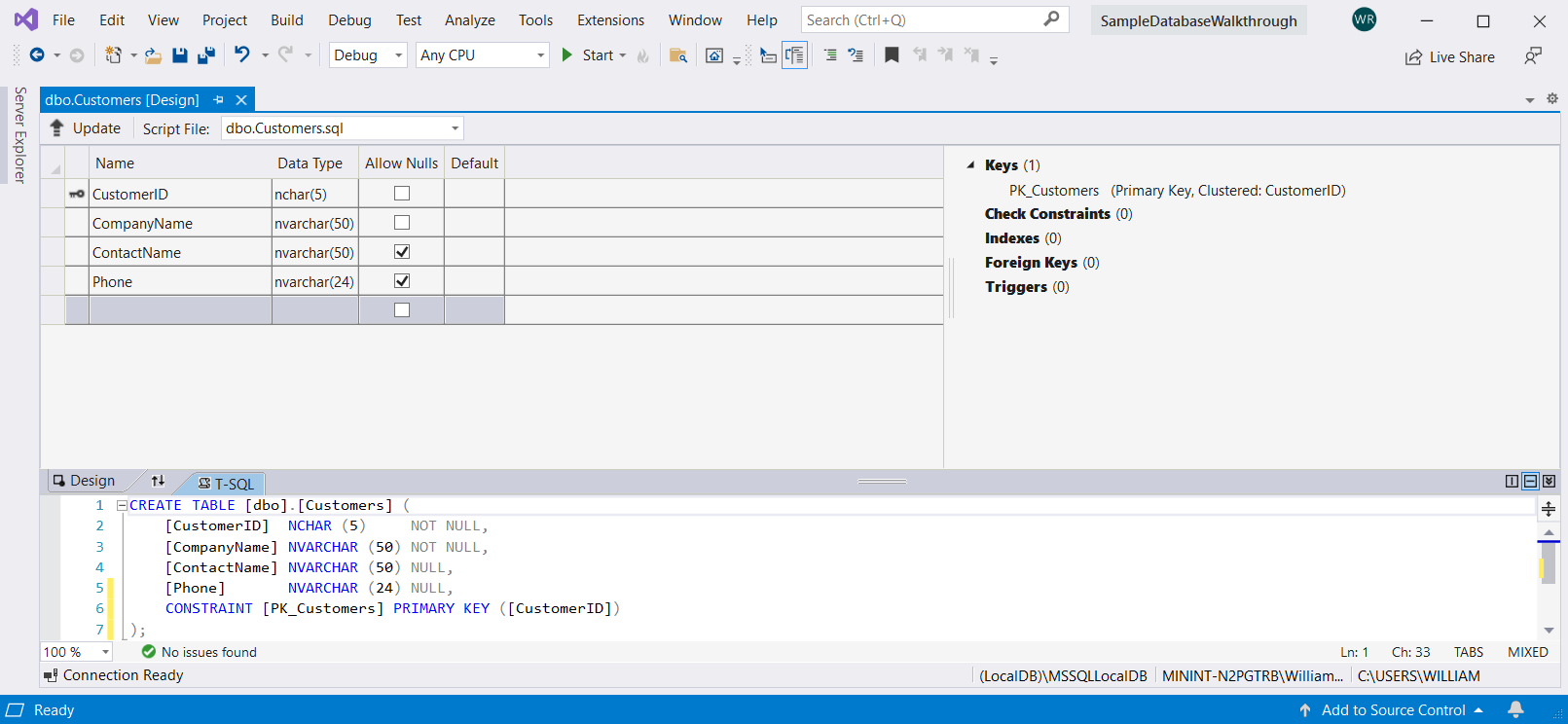 Использование конструктора Visual Basic 6.0 Data Environment