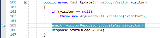 Установка точки привязки