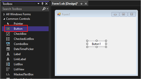 Как сделать окно в visual studio