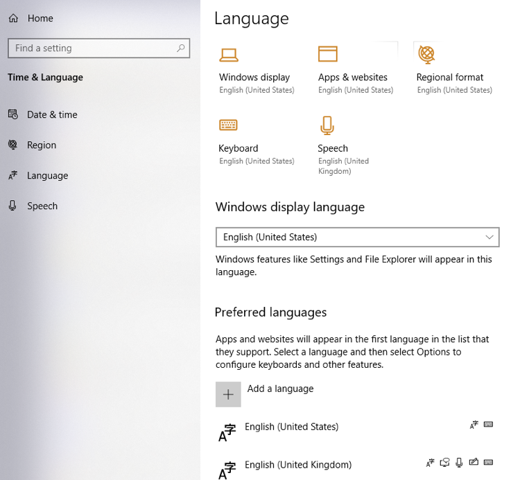 Windows display language только английский. Language settings. Language Setup.