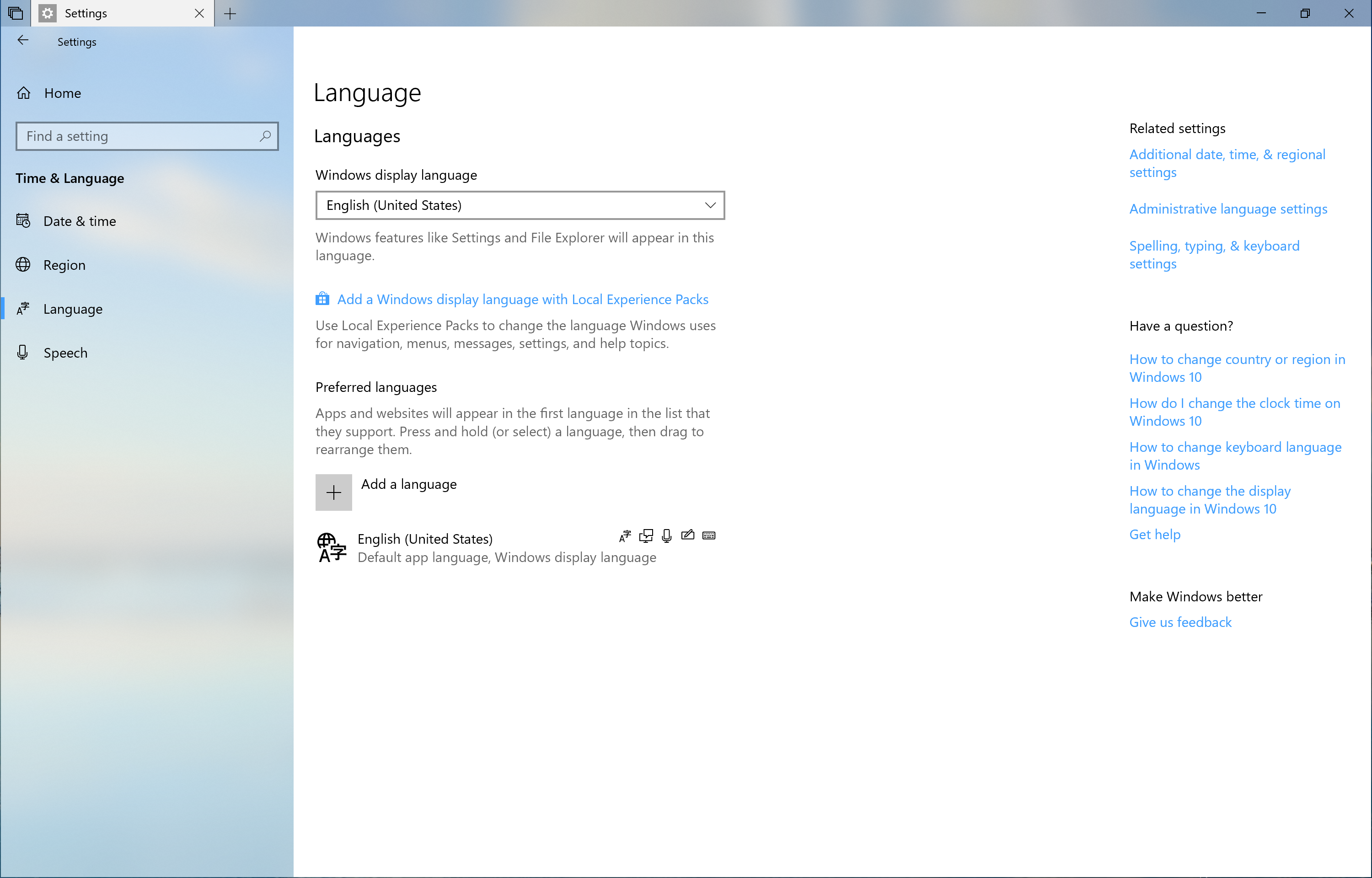 Message menu. Региональные параметры Windows 10. Language setting. Параметры Windows на английском языке. Язык и региональные параметры Windows 7.