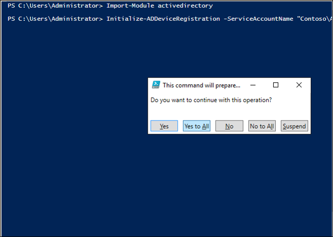 Screenshot that shows how to use the listed PowerShell commands.