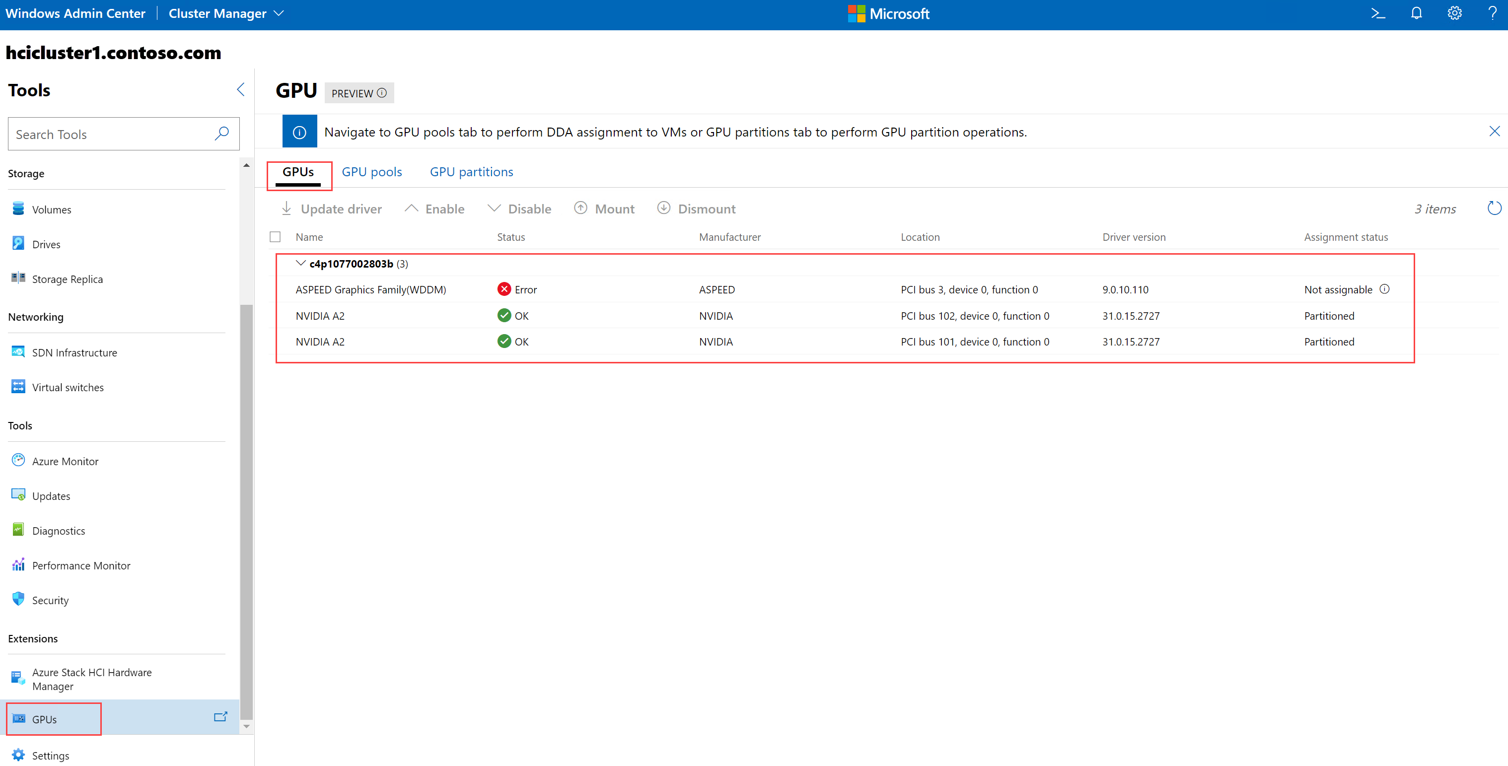 Секционирование и назначение GPU виртуальной машине в Hyper-V | Microsoft  Learn