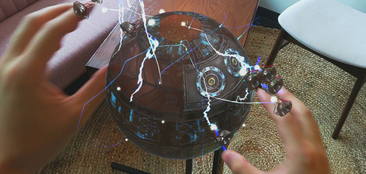 Пример приложения Surfaces