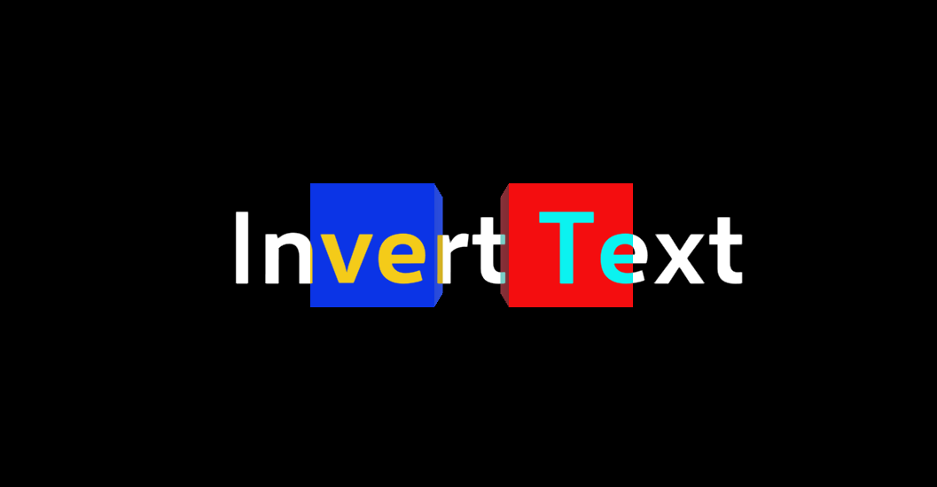 Invert Text Color
