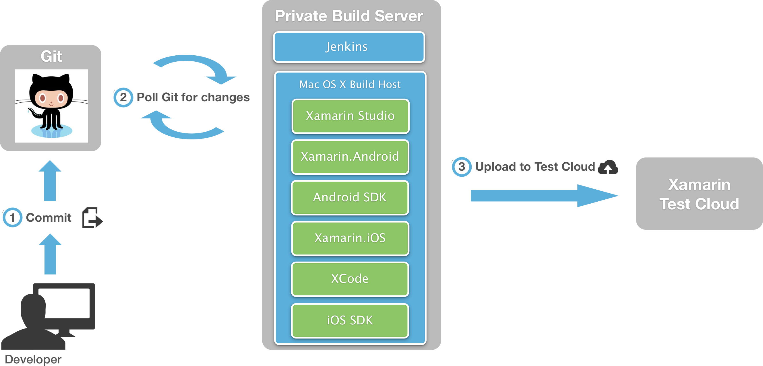 Xamarin структура проекта