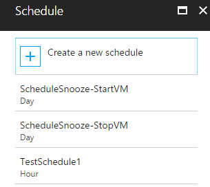 Select Schedule alt text
