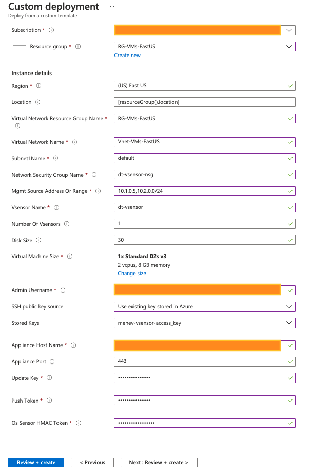 Input Parameters alt text
