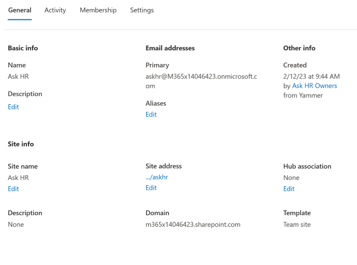 Communication site