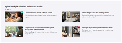 Image of the news web part