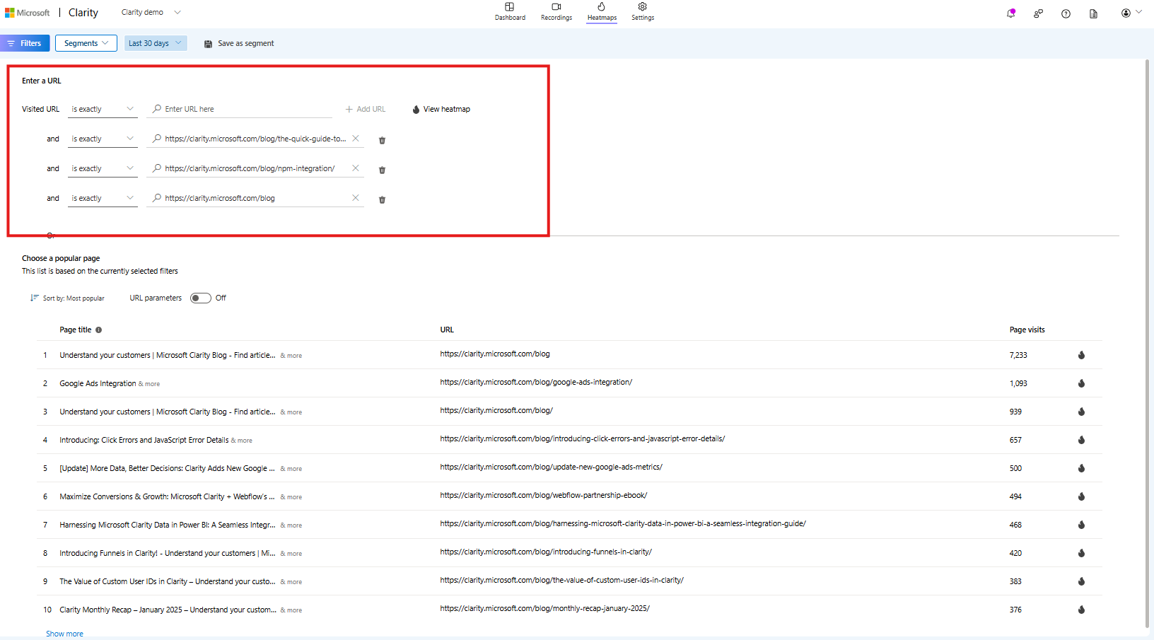 Enter group of pages.