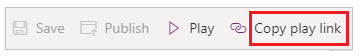 Kopírovať prepojenie na prehratie.