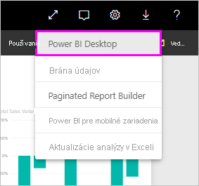 Screenshot of Microsoft Store showing the Power BI Desktop download option.