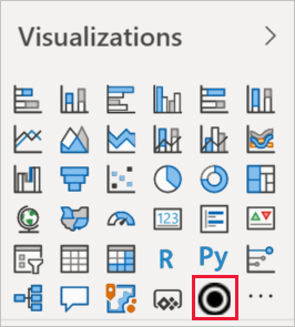 Screenshot of personalized visualization pane.