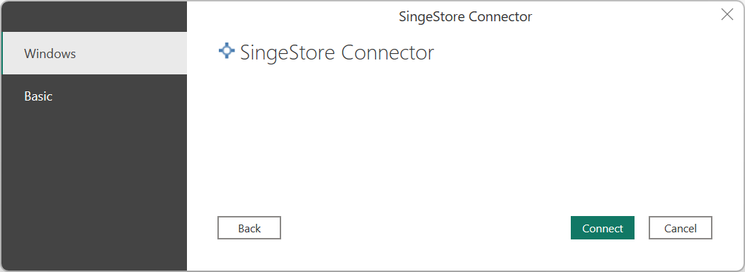 Vyberte Overenie systému Windows.