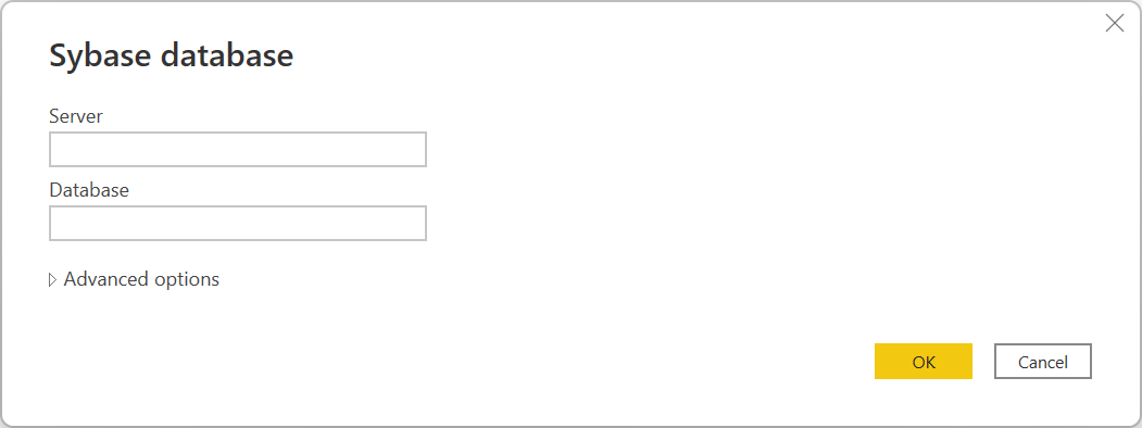 Prichádza spojenie s databázou Sybase.
