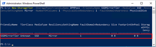 Resiliency Type Mirror