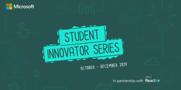 Grafický prvok seriálu Student Innovator