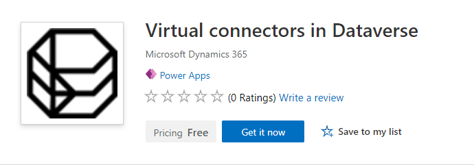 Виртуелни конектори на платформи Dataverse