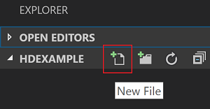 visual studio code new file icon.