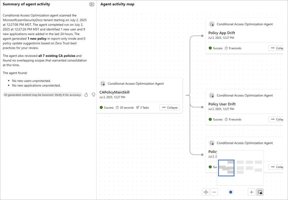 Screenshot of the agent activity map with clickable user list option highlighted.