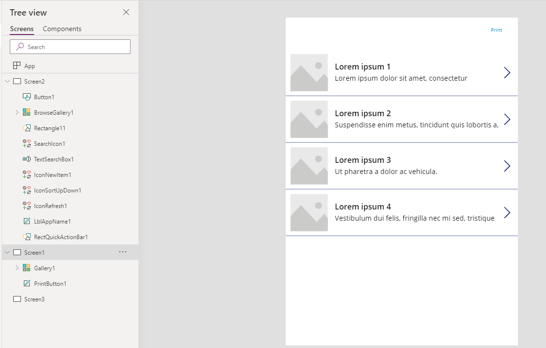 Veličina ekrana portretni štampa.