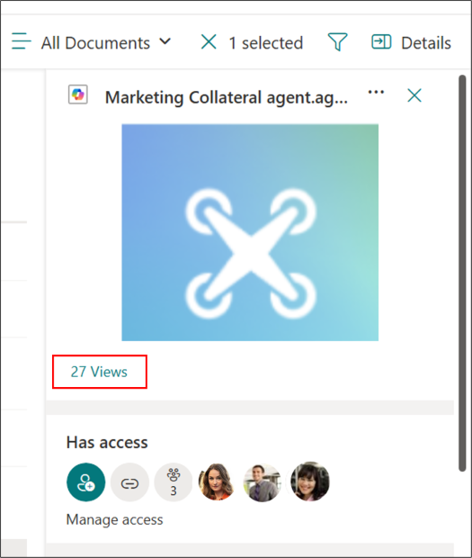 Agent file insights