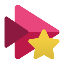 Stream icon with star indicator