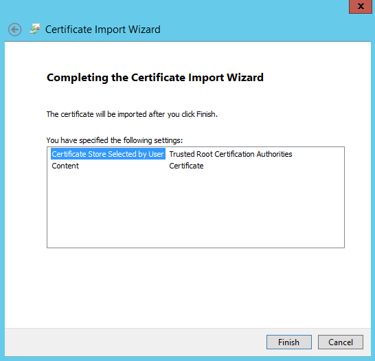 Importera certifikat med PowerShell 3