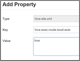 Apache Hive körläge lokal auto.