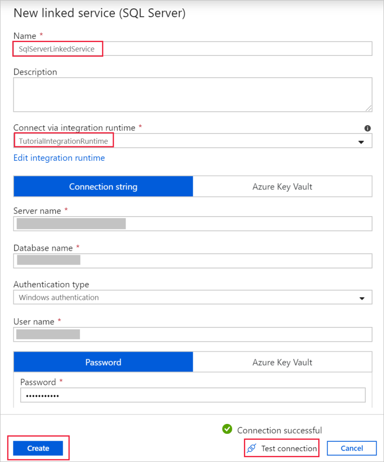 Ny länkad tjänst (SQL Server)