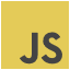 Den här bilden visar JavaScript-logotypen