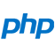 Den här bilden visar PHP-logotypen