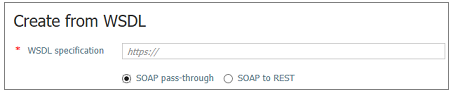 Skapa SOAP API från WSDL-specifikation