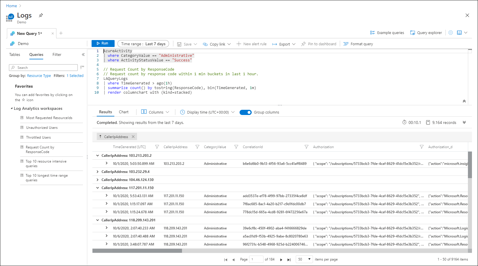 Skärmbild som visar en ny fråga.