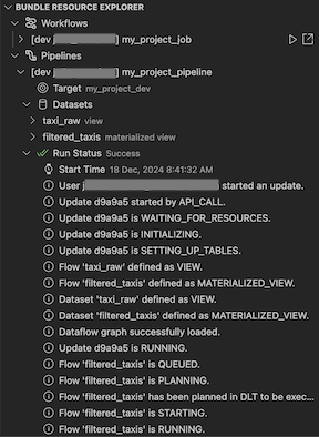 Pipelinekörningshändelser