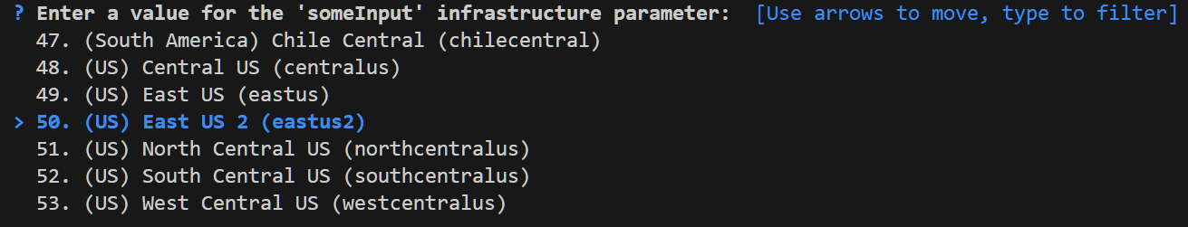 En skärmbild som visar en uppmaning om plats med metadata.