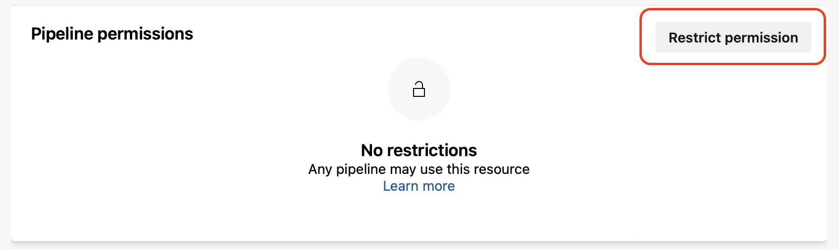 Pipeline-tillstånd för ändringar av godkännanden