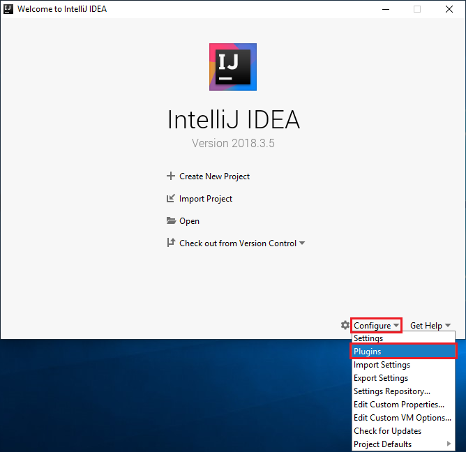 IntelliJ IDEA enables scala plugin.