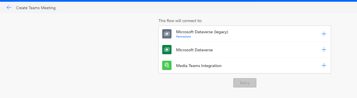 Microsoft Teams cloud flow designer.