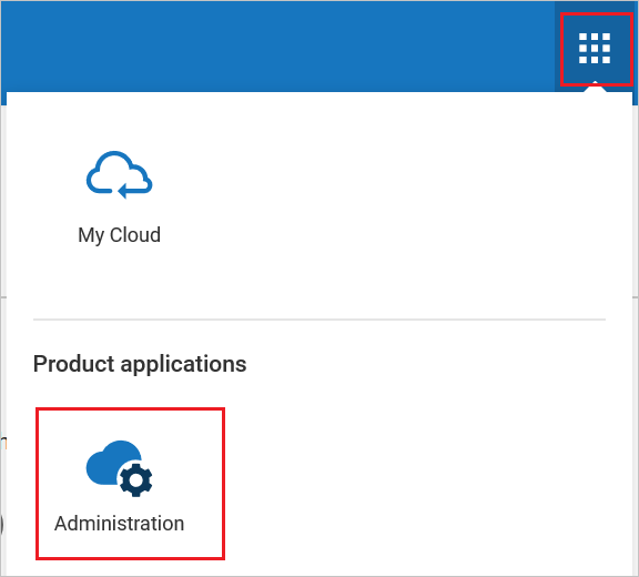 Konfigurering av Software AG Cloud Administration